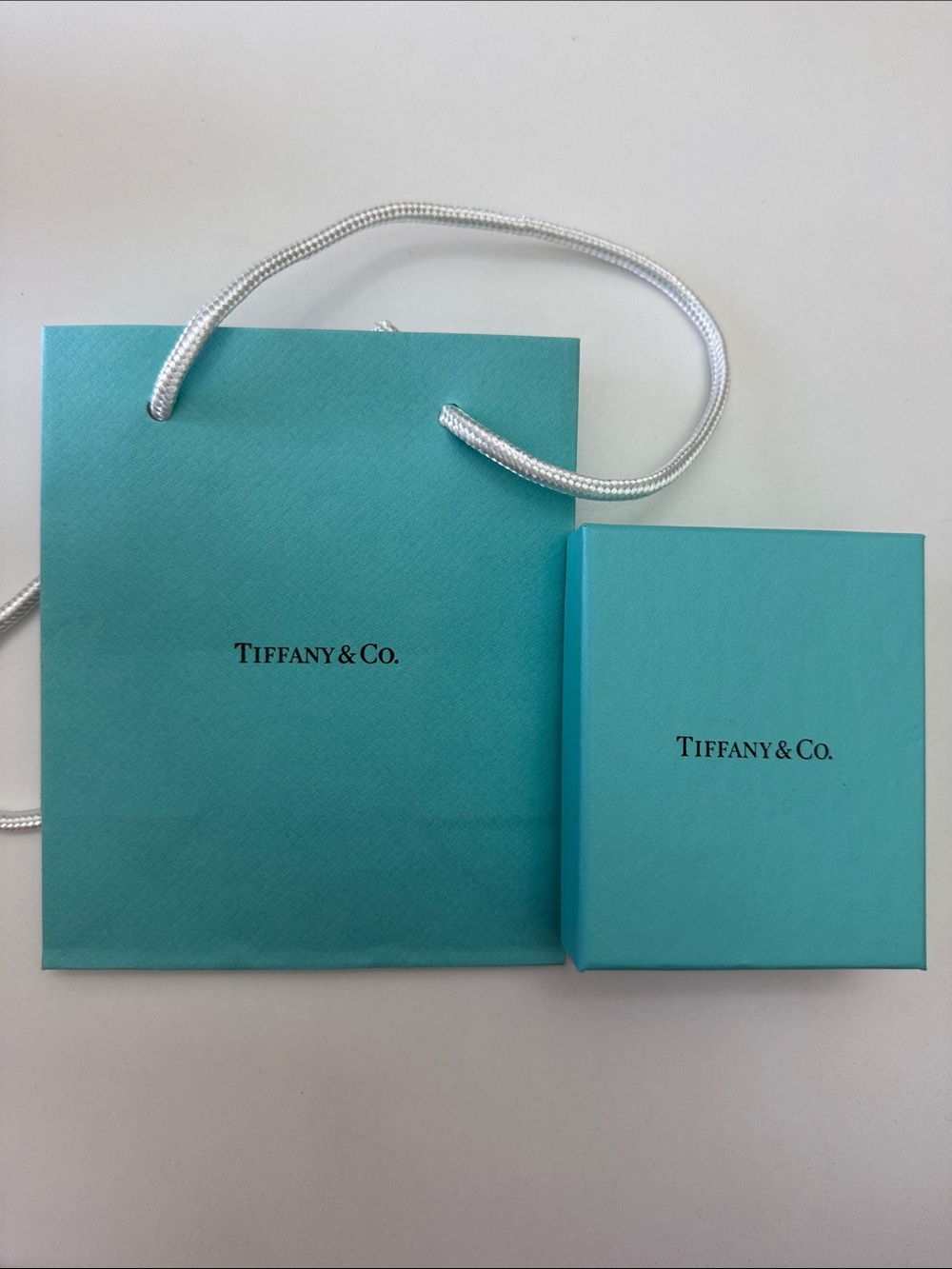 Tiffany & Co. Robin's-Egg Blue Gift Bag and Box Set